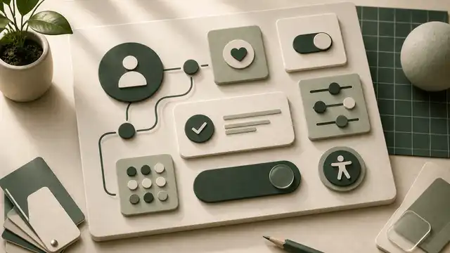 Accessible tactile controls arranged for intuitive use